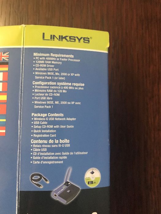Linksys by Cisco Wireless-G USB Network Adapter