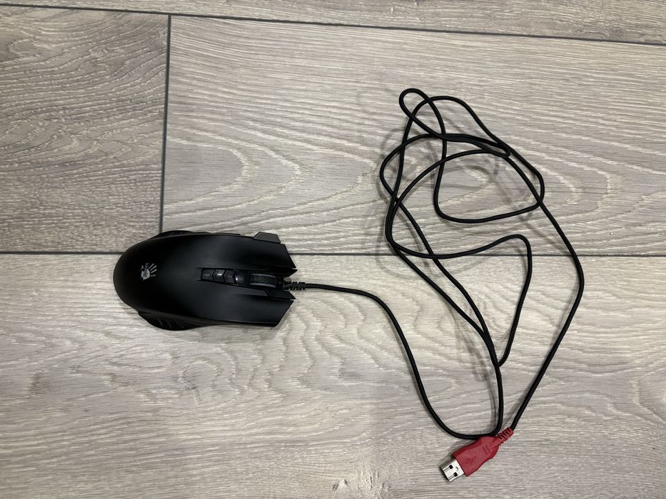 Мишка A4Tech V9MA Bloody Black USB