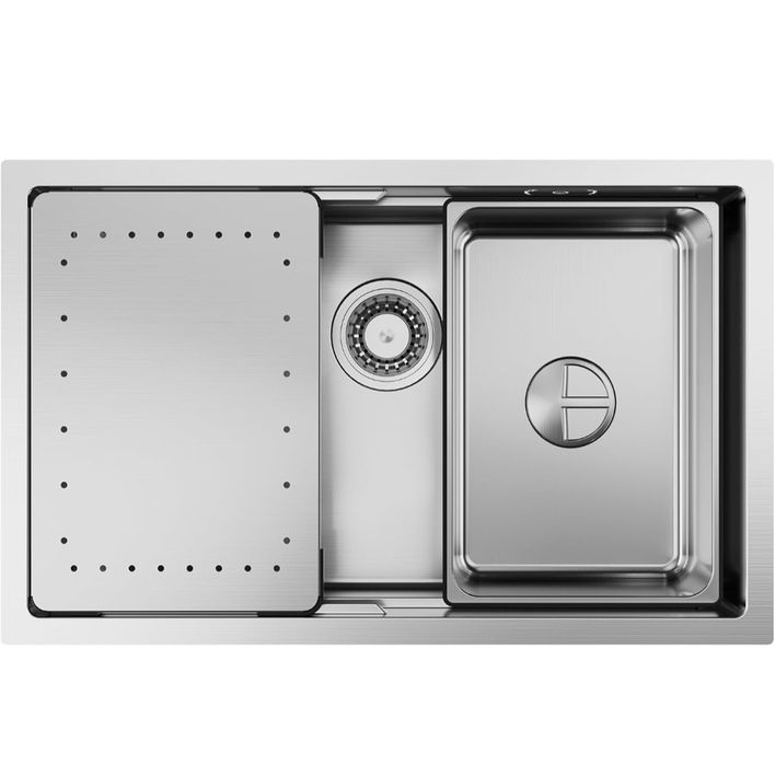 Pio / Banca de Cozinha Embutir Inox 70x44 Multifunções - Nova