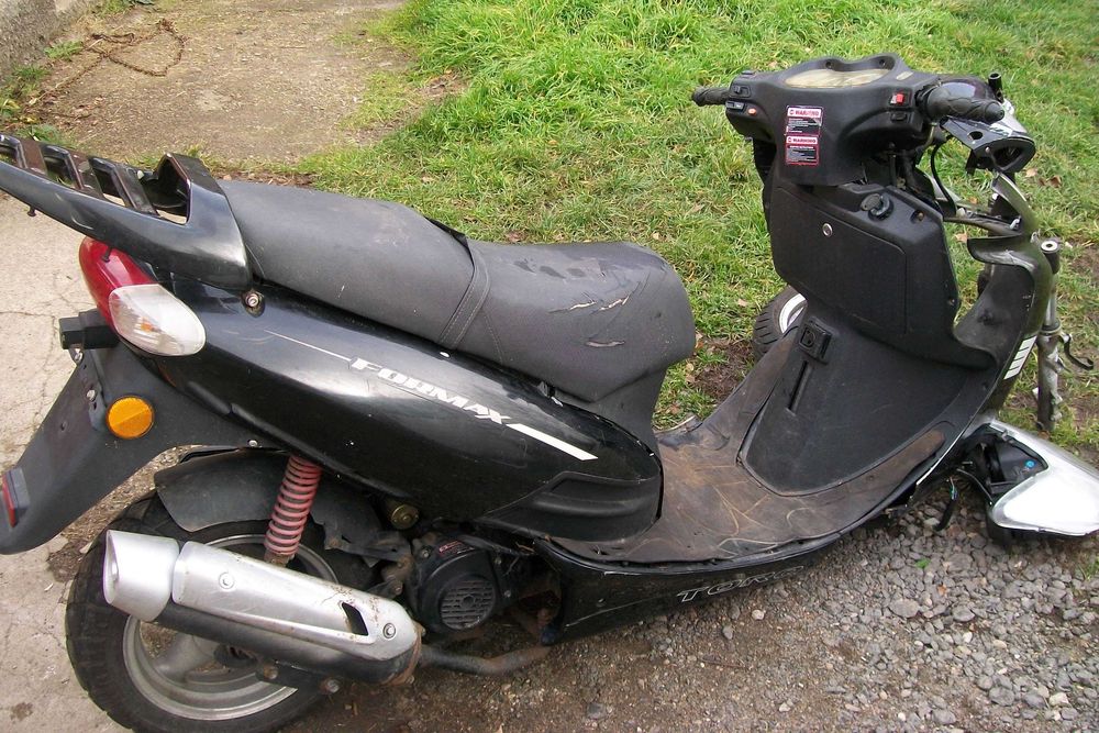 torq formax 50-plastiki silnik kanapa lampa zegary karoseria na czesci