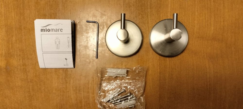 Cabides em aço inox