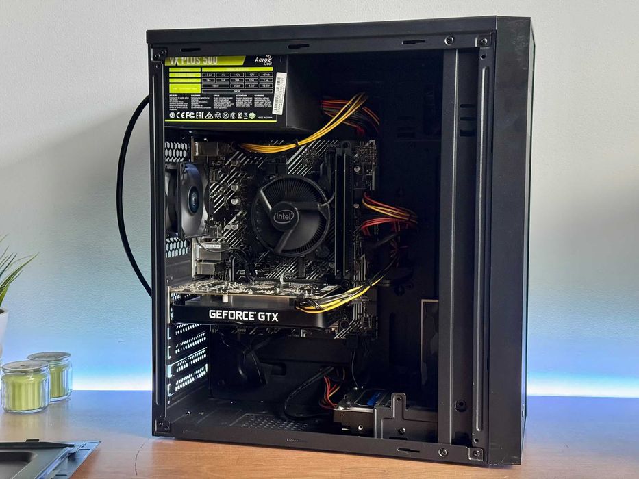 Komputer Gamingowy i7 11700 | 4.90GHz 8/16 | 16GB 3200MHz | GTX 1650 4GB | SSD+HDD