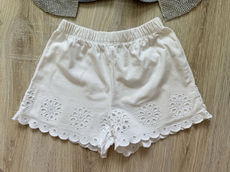 Шорти zara шорты джинсовые белые білі