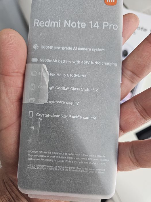 Redmi note 14 pro..256/8gb
