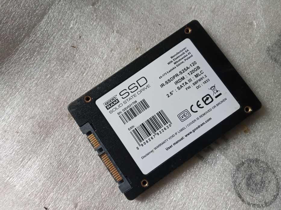 Внешний накопитель. Диск. Б/у.