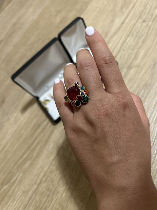 Набір прикрас (обручка, сережки, кольє)