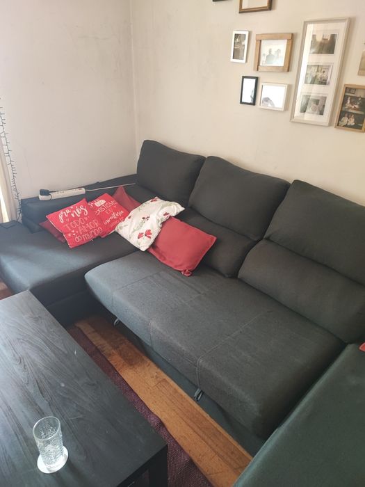 Sofá grande com 2 chaise longues