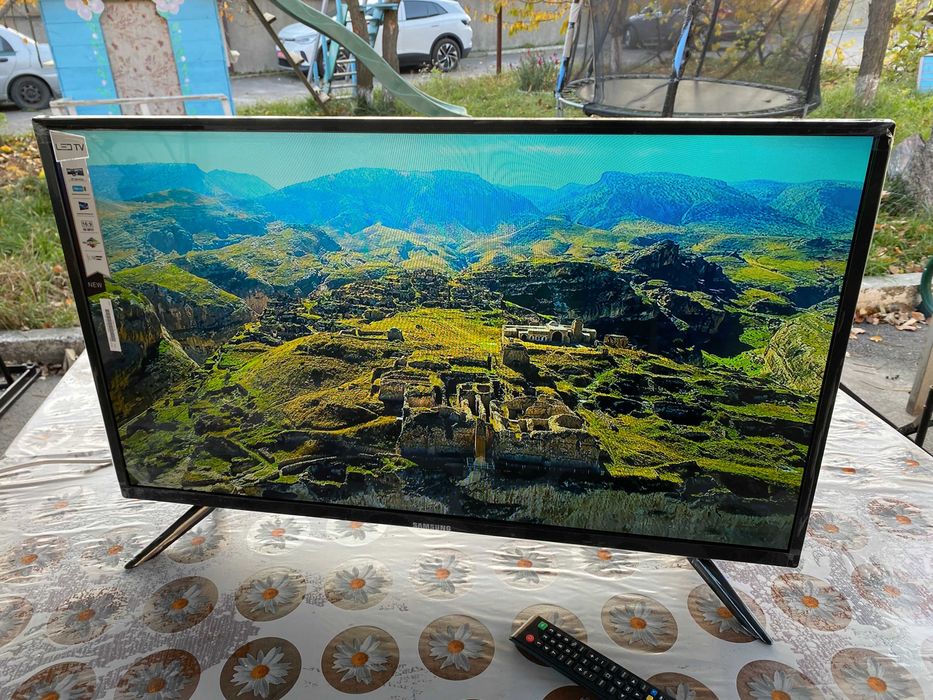 ГОЛОСОВИЙ Телевізор Samsung 32'' SmartTV 4K IPTV T2 Samsung 2/16GB