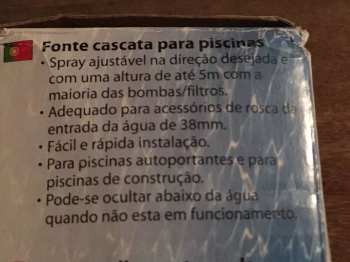 Piscina: vários jogos e acessórios