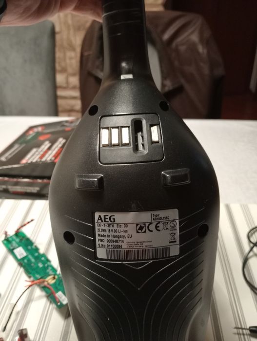 Bateria 18v aspirador AEG
