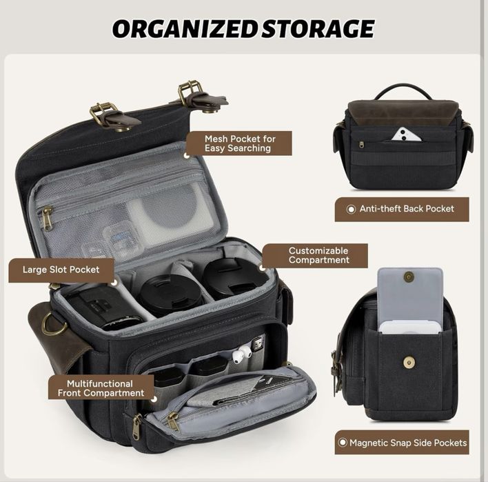 Bolsa De Transporte Para Máquina Fotográfica