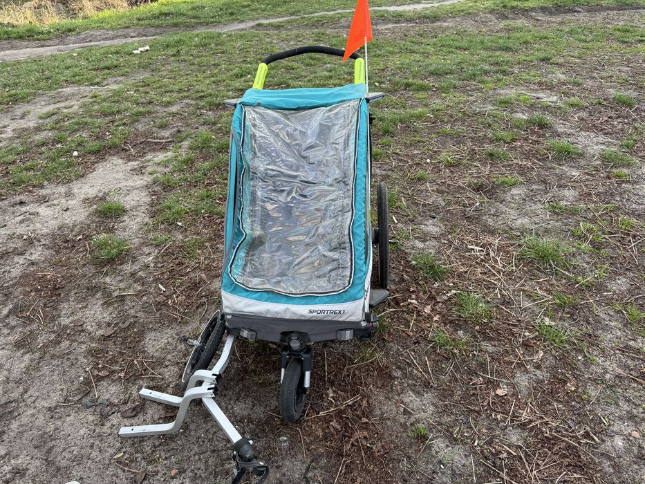 Przyczepka rowerowa wozek biegowy