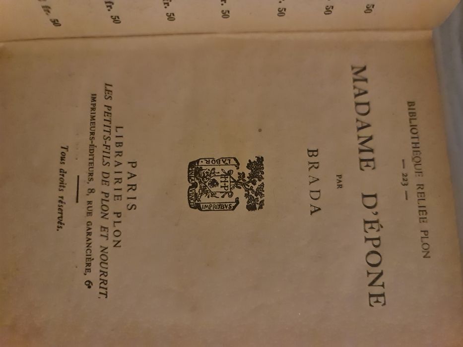 Livros antigos Século XIX e XX