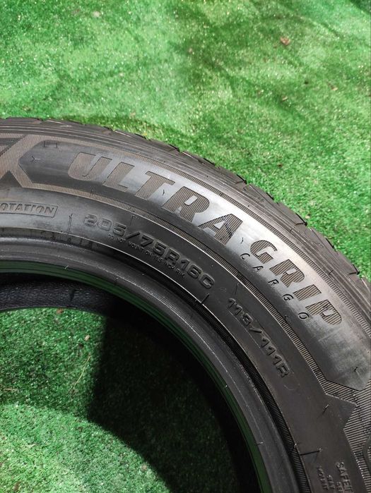 Шини GoodYear UltraGripCargo 205/75R16C Пара Зимові Б/у Склад Оригінал