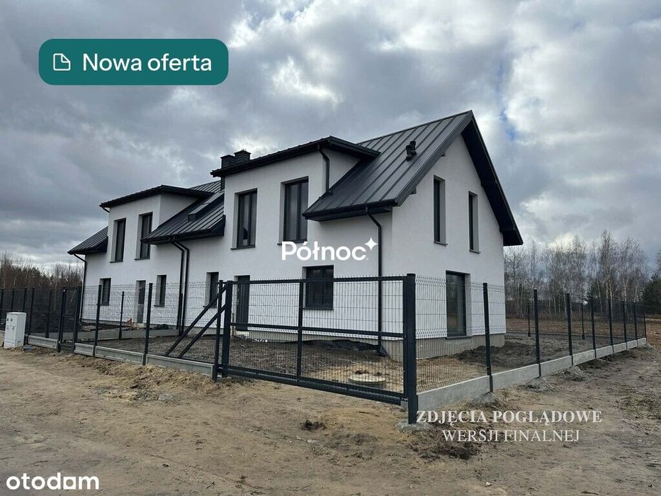 Nowy dom w zabudowie bliźniaczej