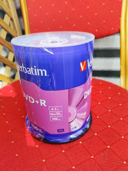 Płyta Verbatim DVD+RW Cake 100szt. Płyty do komputera PC Laptopa