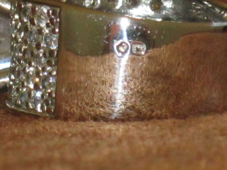 Anel Prata Maciça de Lei 925`/.. C/Contraste