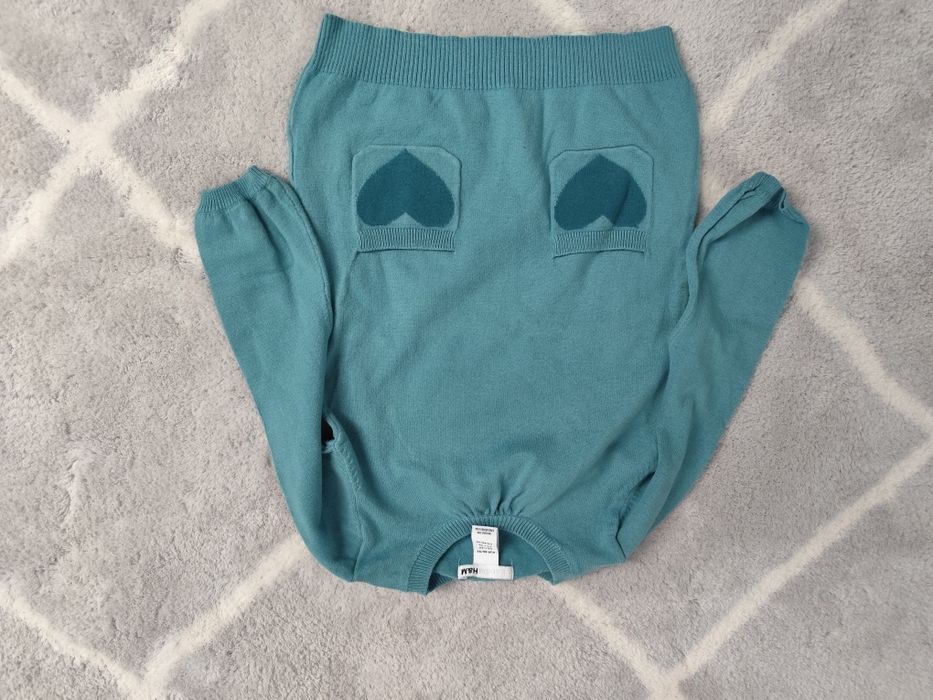 Sukienka tunika bawełniana H&M rozmiar 86/92