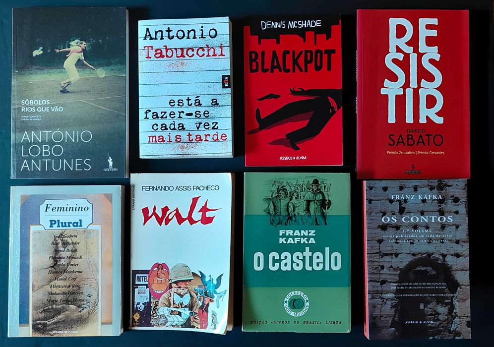 17 livros, algumas primeiras edições, excelente estado! 53,55€!