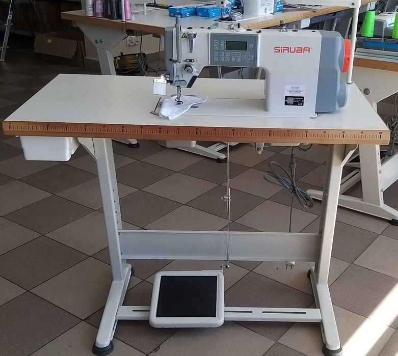 Maszyna stębnówka SIRUBA DL7200C-BM1-16Q automat, JUKI, JACK