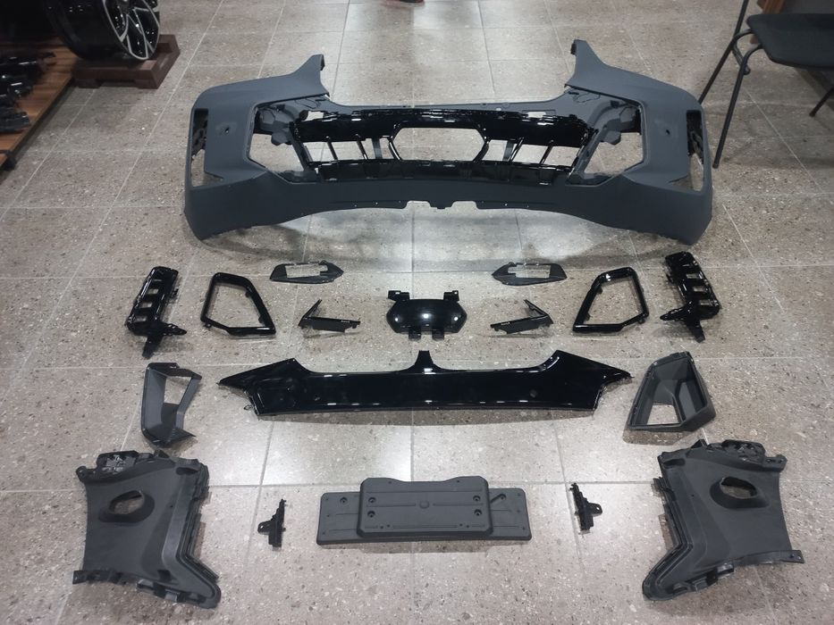 Бампер передний ресталинг M-tech BMW X5 G05 LCI M-tek М-пакет ноздри