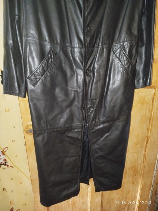 Чоловіче шкіряне пальто OAKWOOD (оригінал) XL(50 розмір)
