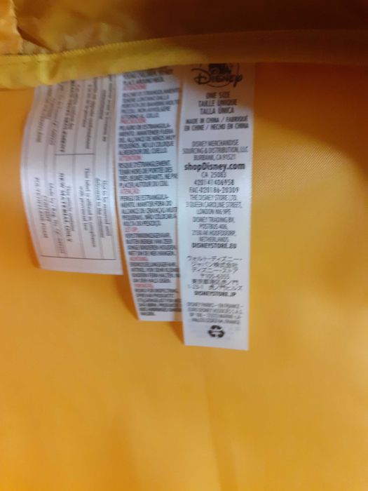 Solidny żółto czarny, szkolny plecak młodzieżowy 42x32x12