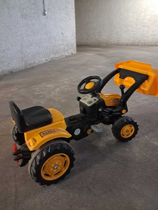 Mota + Trator (brinquedos para criança)