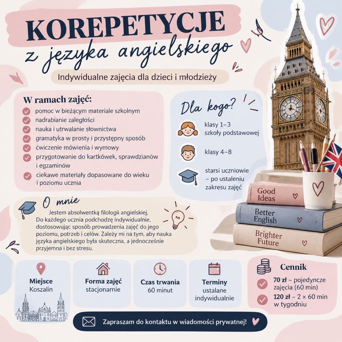 Korepetycje z Języka Angielskiego