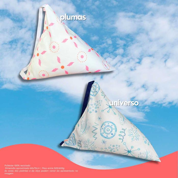 Almofadas de praia - vários padrões