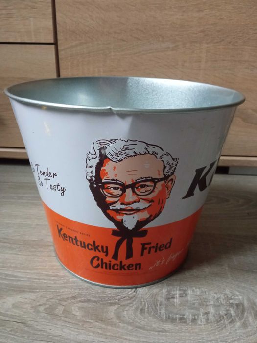 Metalowy kubełek KFC Kolekcje