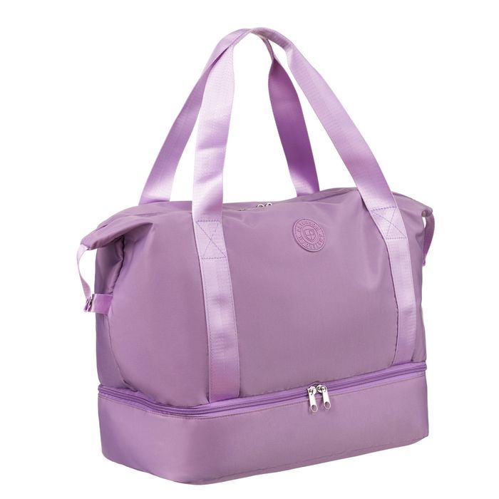 torba podróżna z elastyczną komorą zamykaną suwakiem - peterson