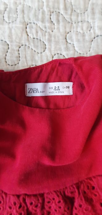 Sukienka świąteczna ZARA r.98