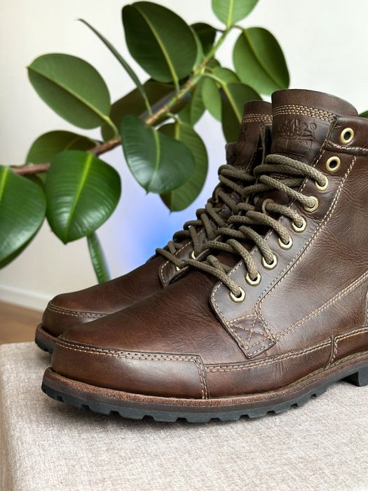 Шкіряні черевики Timberland оригінал Мужские кожаные ботинки ориг