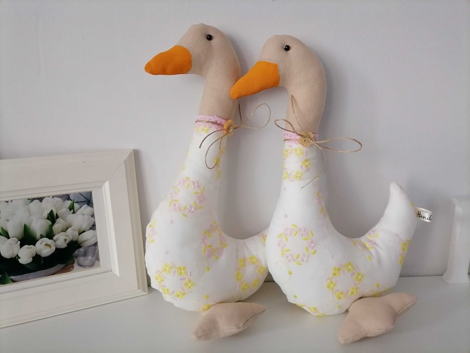 Gąska Boho przytulanka hand made