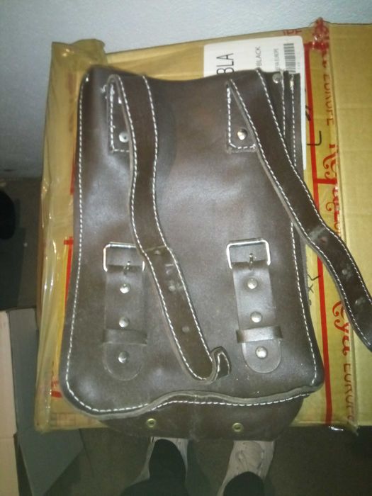 Bolsa em pela para trabalhos em altura