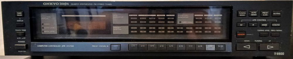 Onkyo Integra T-9900 FM/AM stereo tuner