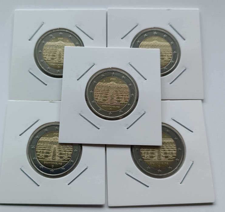2 € Alemanha - Conjuntos 5 moedas