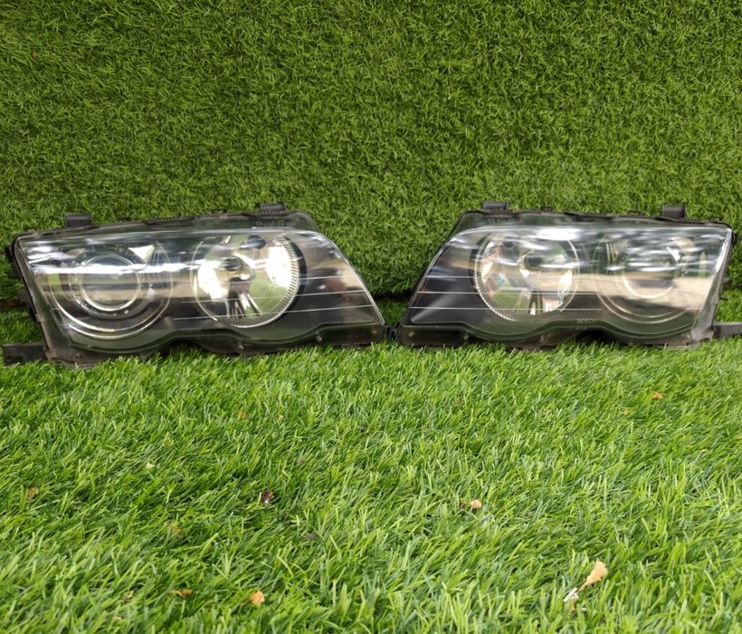 Óticas Bosch xenon originais bmw e46 versão sedan ou touring fase 1 impecável muito bom estado completas com balastros