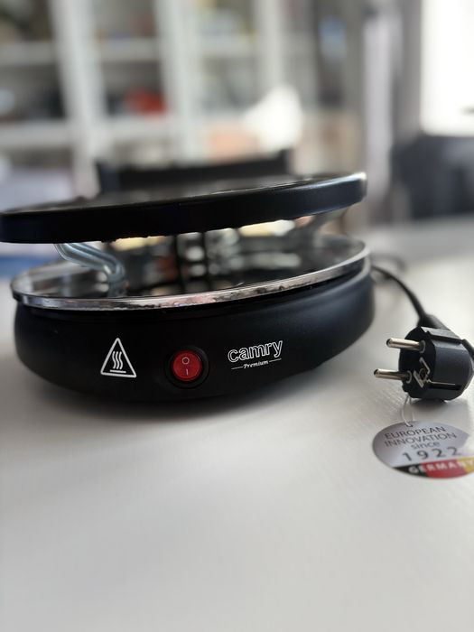 Grill Raclette Camry CR 6606 1200W 6 patelni nowy
