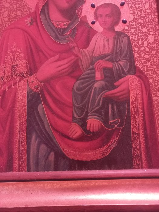 Ícone Bizantino da Virgem Maria Edição Limitada Certificada