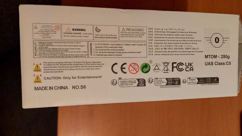 Drone S6 HDRC novo