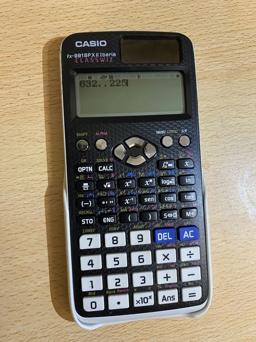 Calculadora CASIO - Recarregável com energia solar