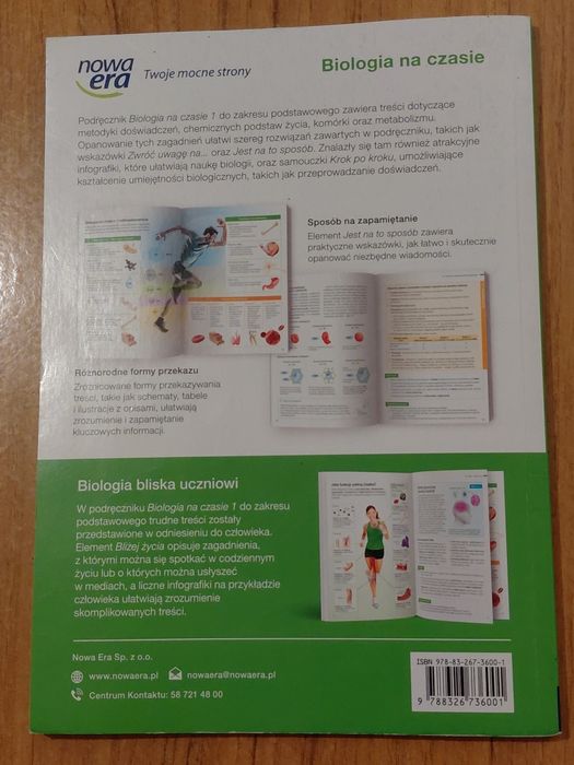 Podrecznik Biologia na czasie dla Liceum  Ogóln..i Technikum