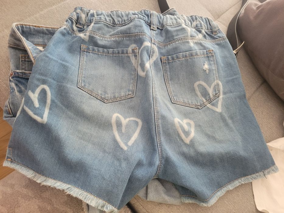 Spodenki jeansowe Next i H&M 2x