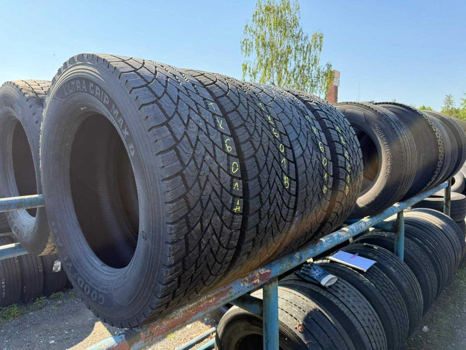 315/60R22.5 GOODYEAR Ultra Grip Max D 7-11mm KOMPLET CIĘŻAROWA (TK601)