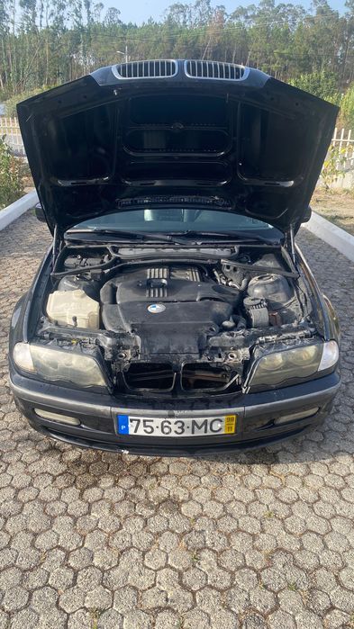Vendo BMW 320D E46 Preto