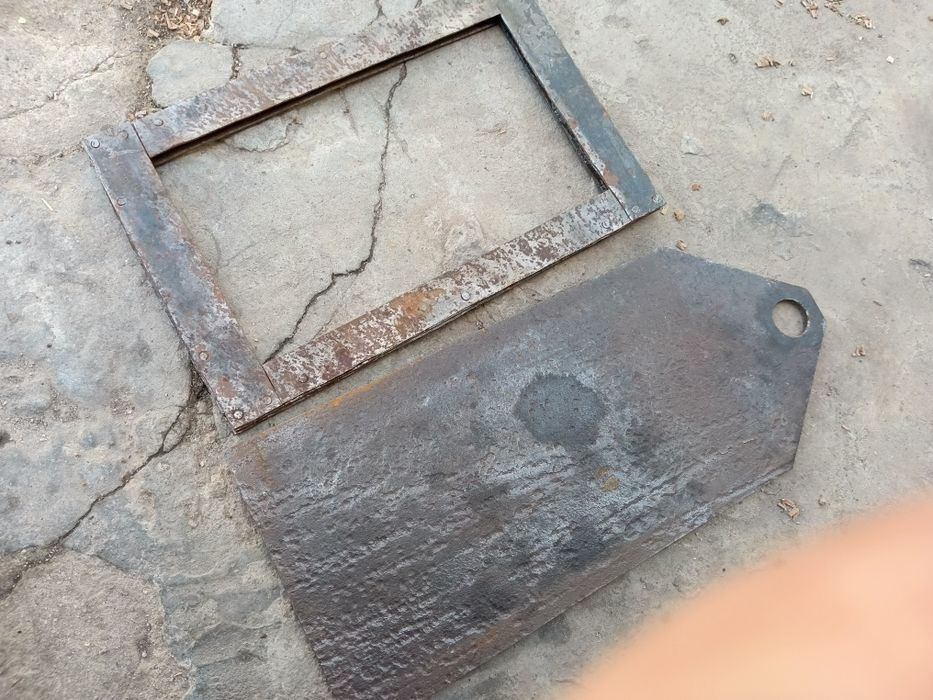 Заслонка для димаря, шибер, кагла