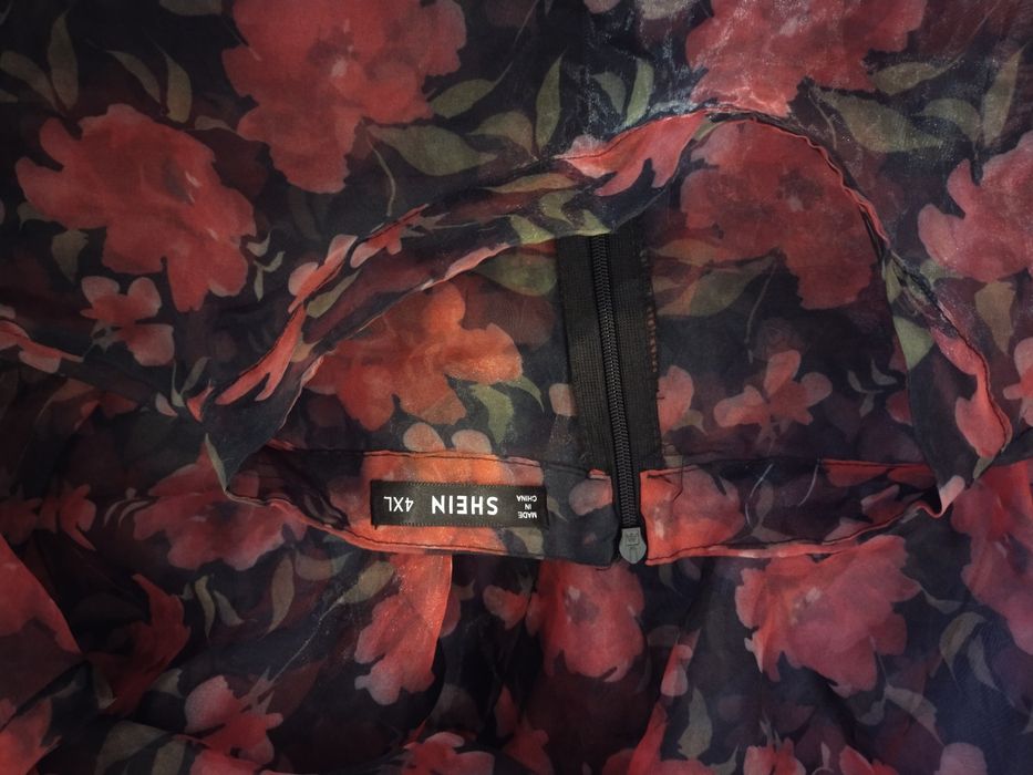 Нова прозора сукня  великого розміру