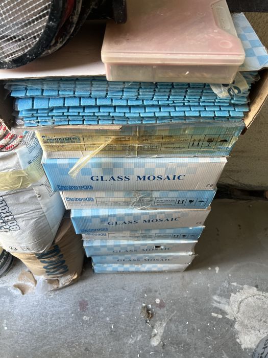 Mosaico de Vidro Piscina Piscinagres Azul – Novo